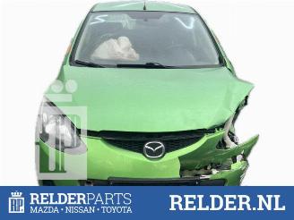 damaged commercial vehicles Mazda 2 2 (DE), Hatchback, 2007 / 2015 1.4 CDVi 16V 2008/8